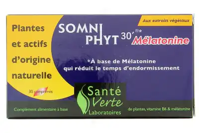 Somniphyt 30 Melatonine Cpr B/30 à PERONNE