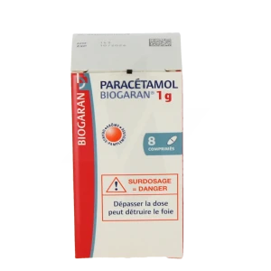 Paracetamol Biogaran 1 G, Comprimé