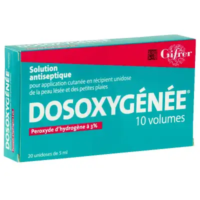 Dosoxygenee 10 Volumes, Solution Pour Application Cutanée En Récipient Unidose à Ondres