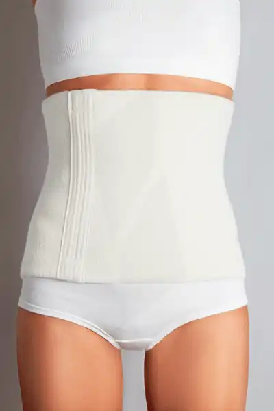 Gibaud - Ceinture Chaleur - Ecru - Hauteur 25cm - Taille S