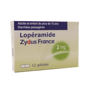 Loperamide Zydus France 2 Mg, Gélule
