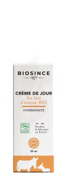 Biosince 1975 Crème De Jour Au Lait D'Ânesse Bio 50ml