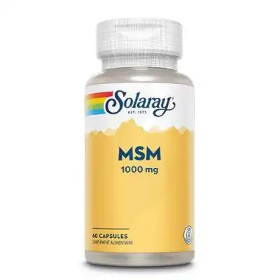 Solaray MSM 1000mg Capsules B/60