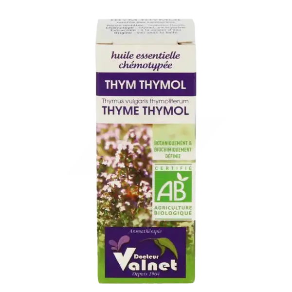 Docteur Valnet Huile Essentielle Thym Thymol 5ml