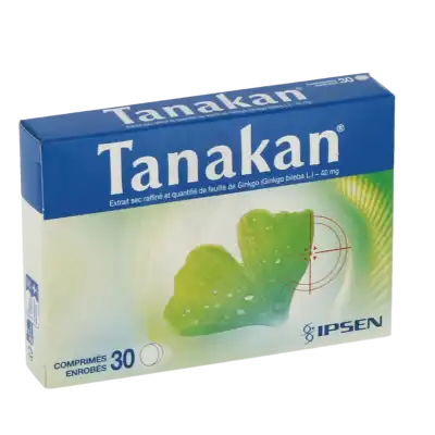 TANAKAN 40 mg, comprimé enrobé