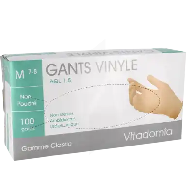Astech Limited Gant Examen Vinyl Sans Poudre M B/100 à Les Andelys