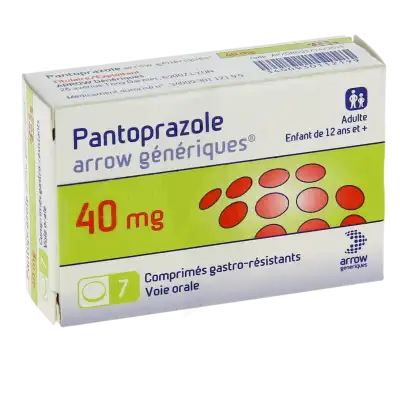 Pantoprazole Arrow Generiques 40 Mg, Comprimé Gastro-résistant à VILLERS-LE-LAC