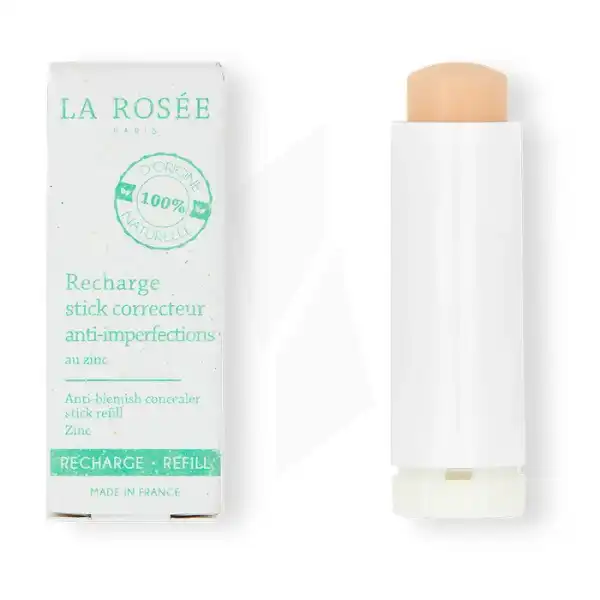 La Rosée Recharge Stick Correcteur Teinté Anti-imperfections Au Zinc 5,5g
