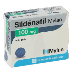 Sildenafil Viatris 100 Mg, Comprimé Pelliculé