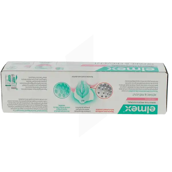 Elmex Sensitive Professional Pâte Dentifrice Soin Gencives T/75ml