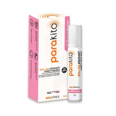 Parakito Solution Après Piqûres Roll-on/5ml à Salins-les-Bains