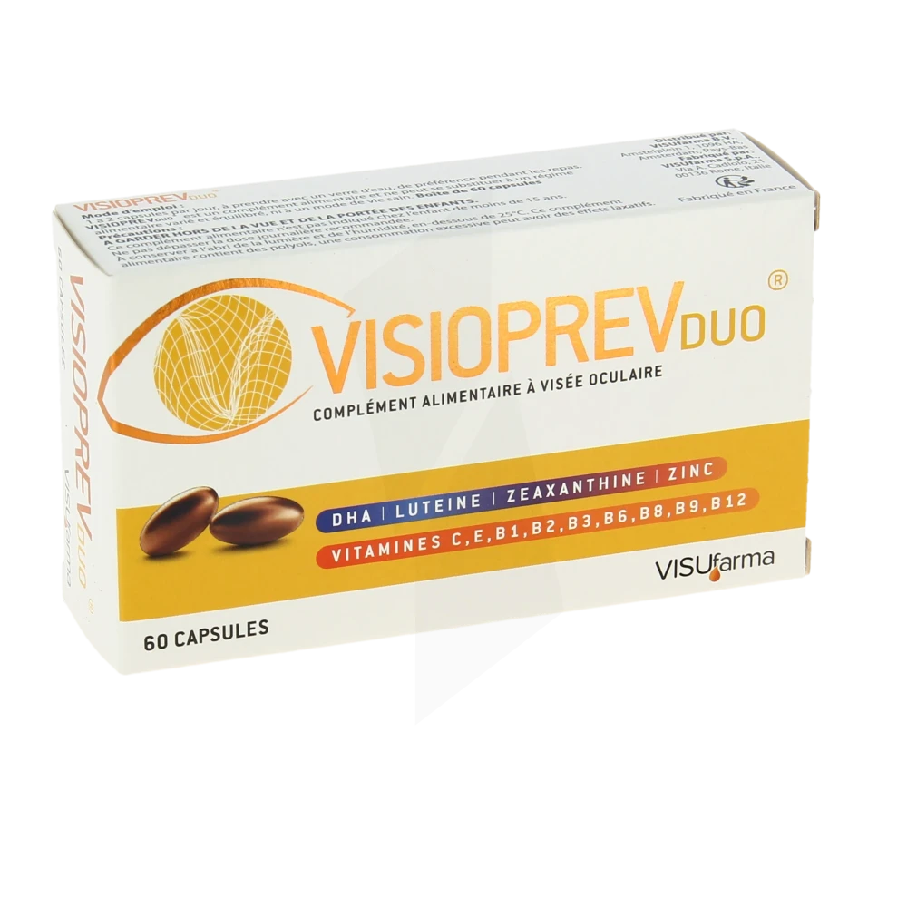 Visufarma Visioprev® Duo Capsules Molles B/60
