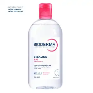 Acheter Bioderma Créaline H2O eau micellaire nettoyante démaquillante visage & yeux 500ml à Angers
