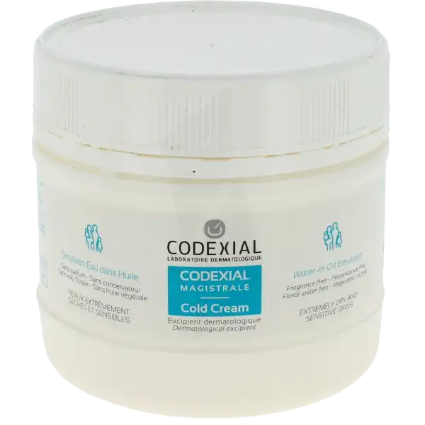 Codexial Cold Cream Crème Excipient Mpup Pot/500ml