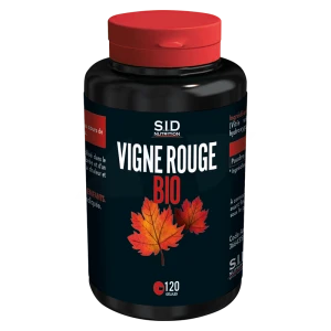 Sid Nutrition Vigne Rouge Bio Gélules B/120