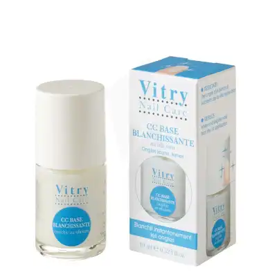 VITRY Nail Care CC Base Blanchissante au silicium 10mL