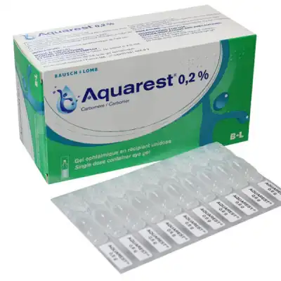 Aquarest 0,2 %, Gel Opthalmique En Récipient Unidose à Courbevoie