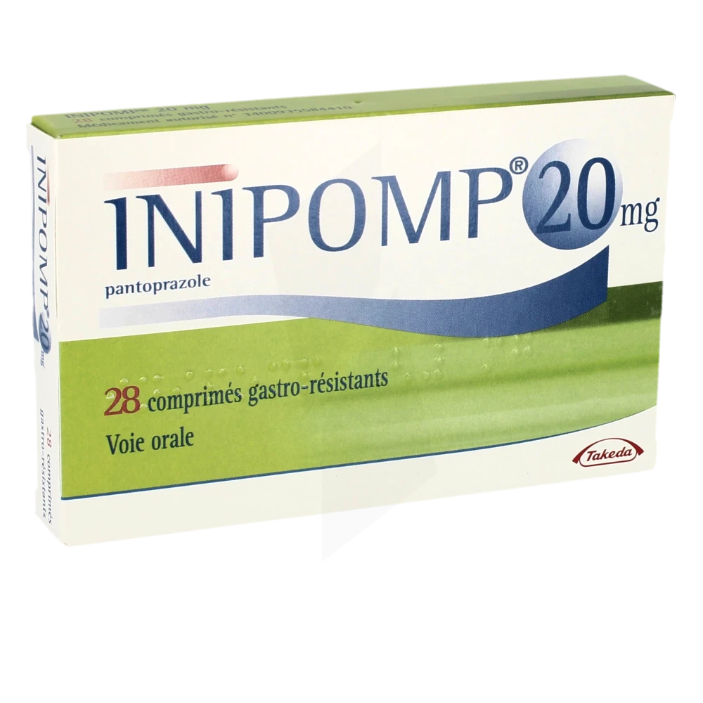 Inipomp 20 Mg, Comprimé Gastro-résistant