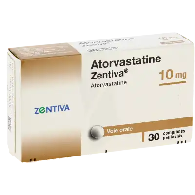 Atorvastatine Zentiva 10 Mg, Comprimé Pelliculé à TOULON