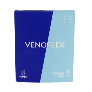 Thuasne Venoflex Secret 2 Bas Antiglisse Femme Beige Doré T4n+