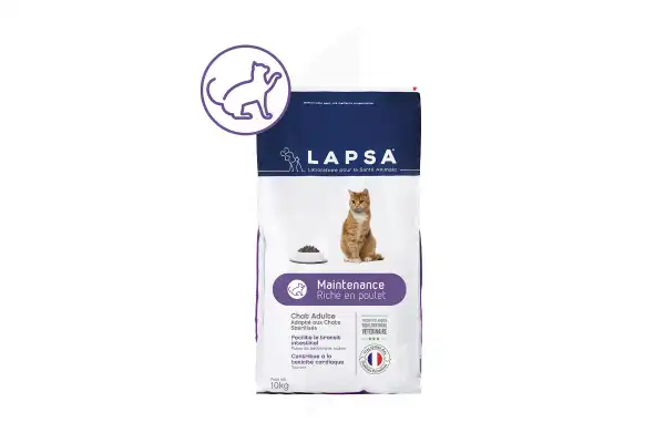 Lapsa Maintenance Croquettes Chat Sachet/10kg