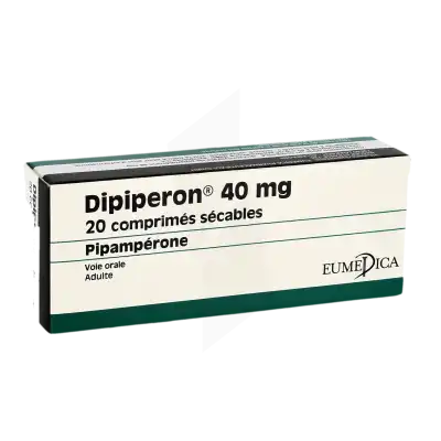 Dipiperon 40 Mg, Comprimé Sécable à CHASSE SUR RHÔNE