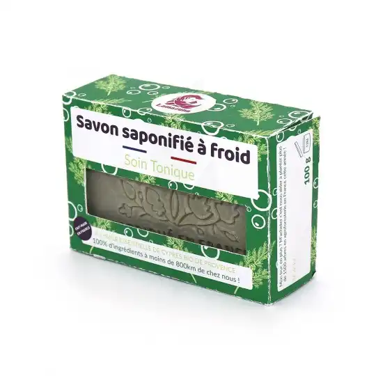 Lamazuna Savon SaponifiÉ À Froid Soin Tonique Vert - 100 Gr