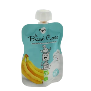 Popote Aliment Infant Brassé Coco Banane Gourde De 100 G