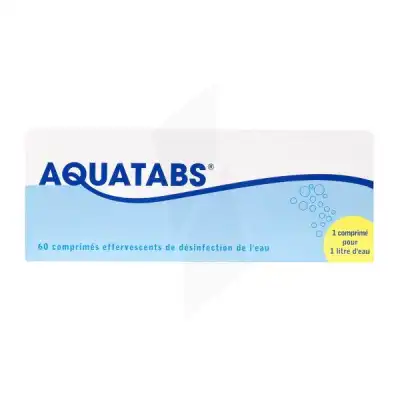 Aquatabs Reservoirs Comprimes, Bt 60