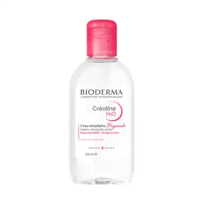 Bioderma Créaline H2o Eau Micellaire Nettoyante Démaquillante Visage & Yeux 250ml à TOURS