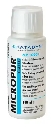Micropur Forte Mfl 1000 Liquide, Fl 100 Ml à PARON