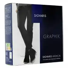Sigvaris Graphik 2 Chaussette Homme Ardoise N Extra Large+ à Concarneau