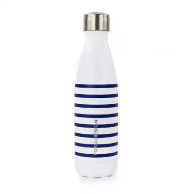 Yoko Design Bouteille Isotherme Marinière Bleue 500ml à Belfort