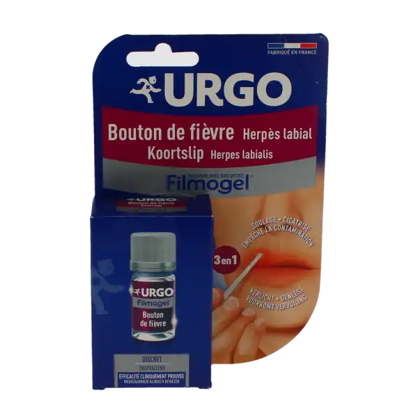 Urgo Filmogel Bouton De Fièvre Fl/3ml + 24 Applicateurs