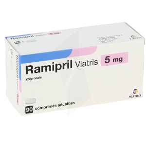 Ramipril Viatris 5 Mg, Comprimé Sécable