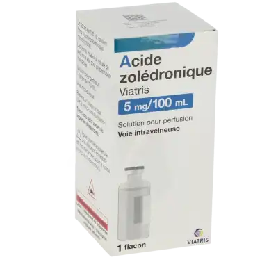 Acide Zoledronique Viatris 5 Mg/100 Ml, Solution Pour Perfusion à Clamart