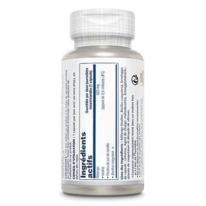 Solaray Bacillus Coagulans Et Inuline Capsules Végétales B/60