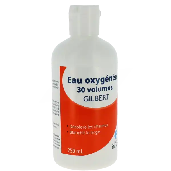 Eau Oxygenee 30 Volumes Gilbert, Fl 250 Ml