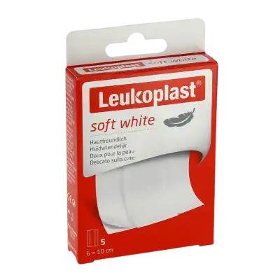 Leukoplast Soft White Pansement à Découper 6x10cm B/5 à Bordeaux