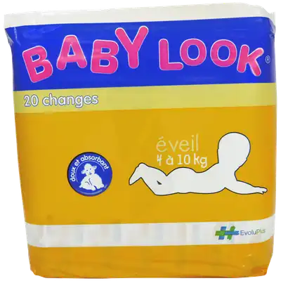 Baby Look Change élastique 4-10 Kg Sachet/20