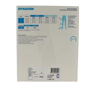 Sigvaris Dynaven Semi-opaque Fin Bas Auto-fixants Classe 2 Homme Noir Long L