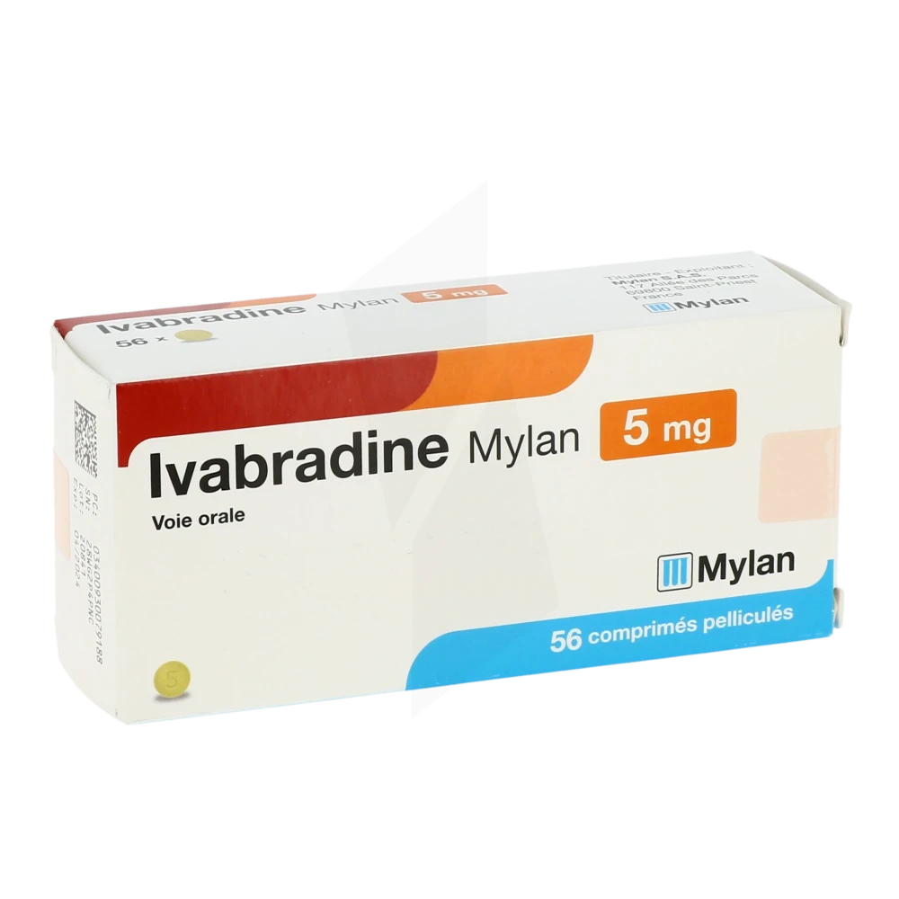 Ivabradine Viatris 5 Mg, Comprimé Pelliculé