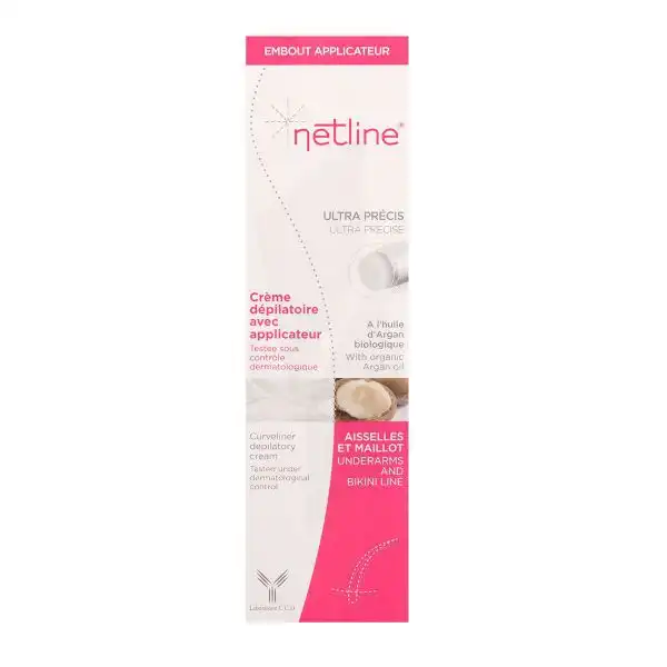 Netline Crème Dépilatoire Aisselles & Maillot Avec Applicateur T/100ml