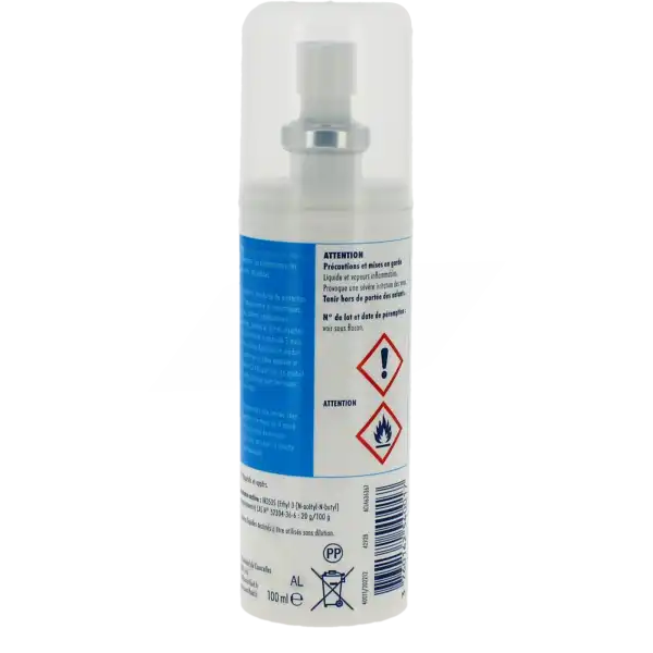 Moustifluid Lotion Protectrice Zones Tempérées 100ml