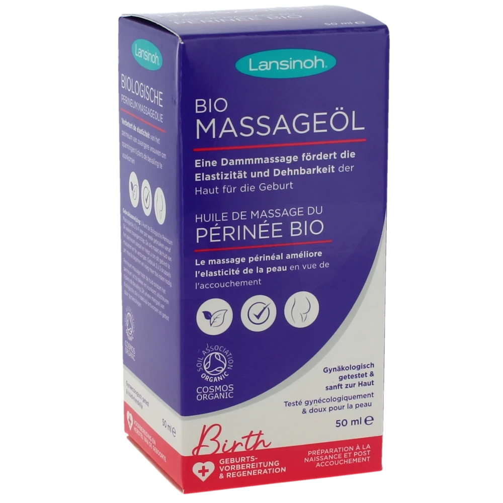 Lansinoh Huile De Massage Du Périnée Bio Fl/50ml