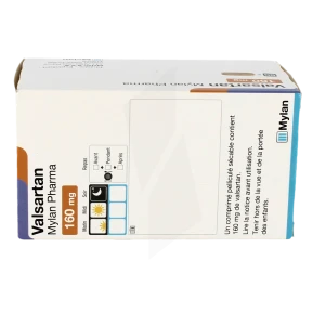 Valsartan Viatris 160 Mg, Comprimé Pelliculé Sécable