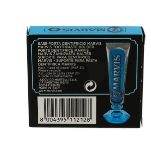 Marvis Support Dentifrice Avec Boîte Bleu