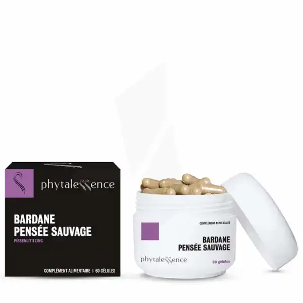 Phytalessence Premium Bardane Pensée Sauvage 60 Gélules