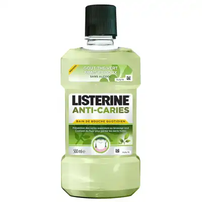 Listerine Anti-caries Bain Bouche 500ml à Aucamville