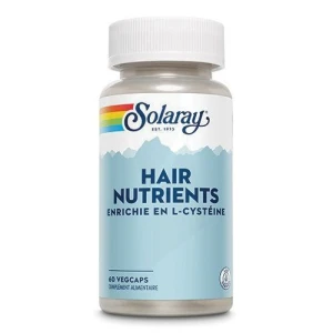 Solaray Hair Nutrients Capsules Végétales B/60